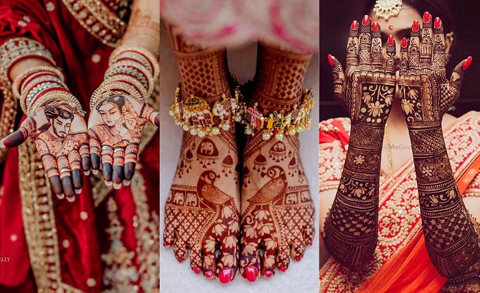 simple instagram stylish royal front hand mehndi design
