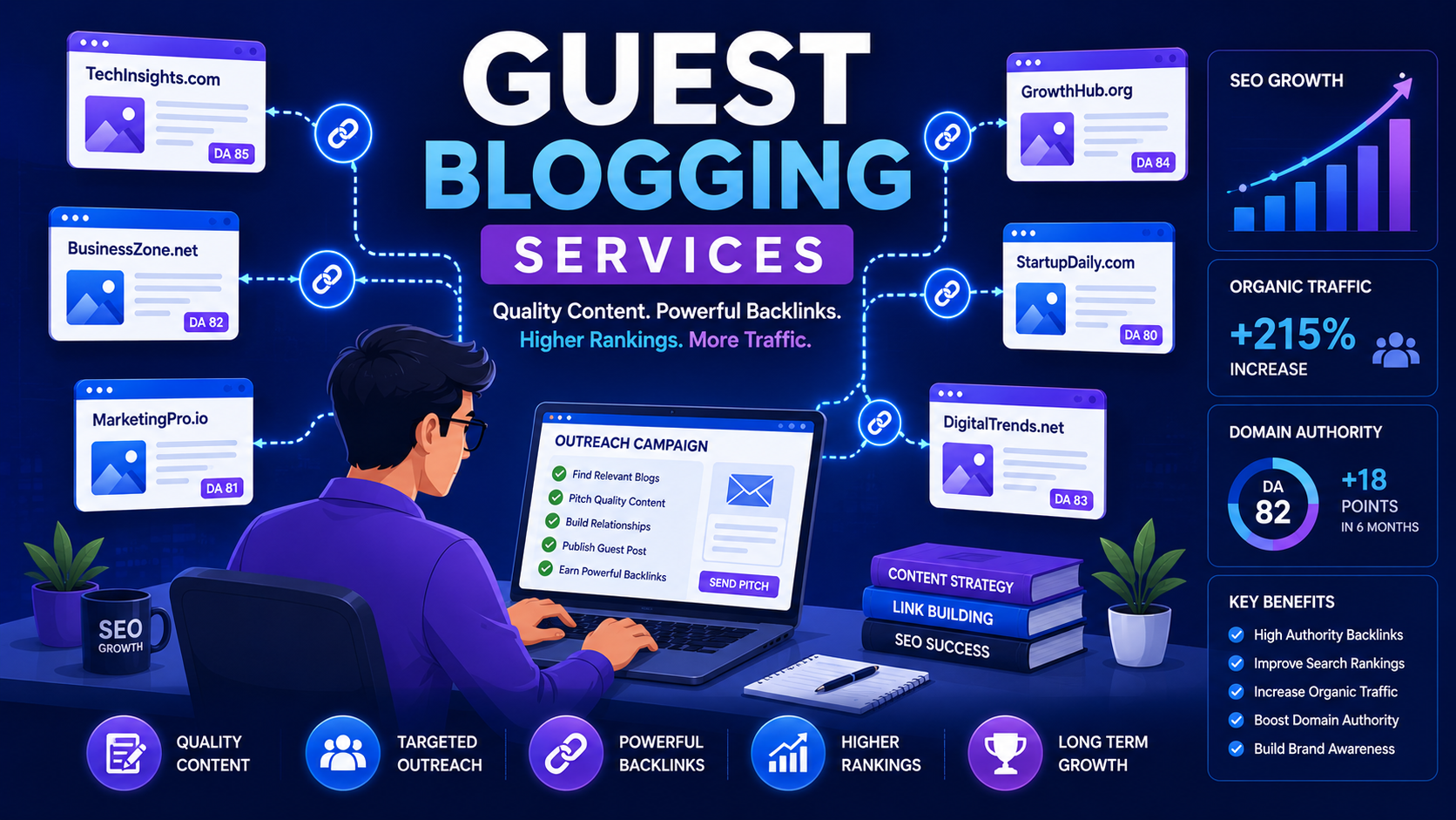 Why Guest Blogging Services Are the Smartest Way to Grow Your Brand Online