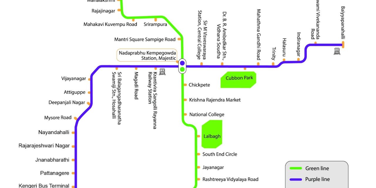 bangalore metro map